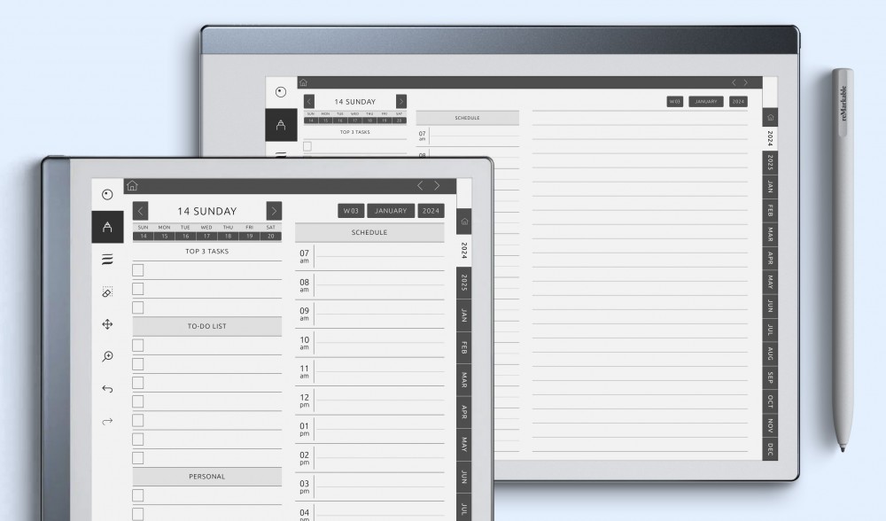 Tagesplaner für reMarkable