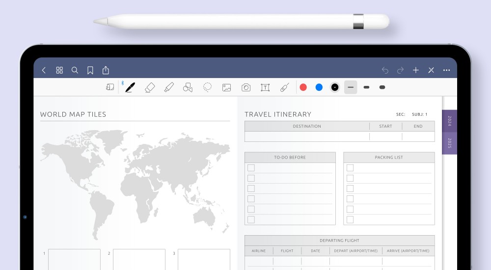 Digital Custom Section Book