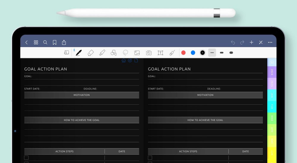 Digital Goal Planner