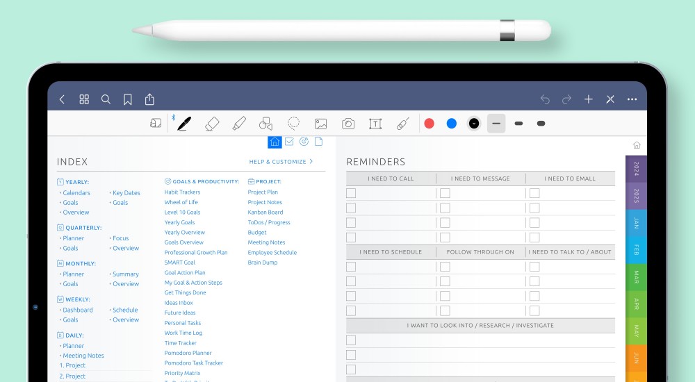 Digital Project Planner