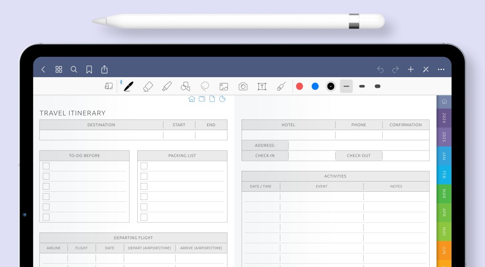 Digital Travel Planner