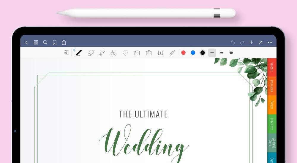 Digital Wedding Planner