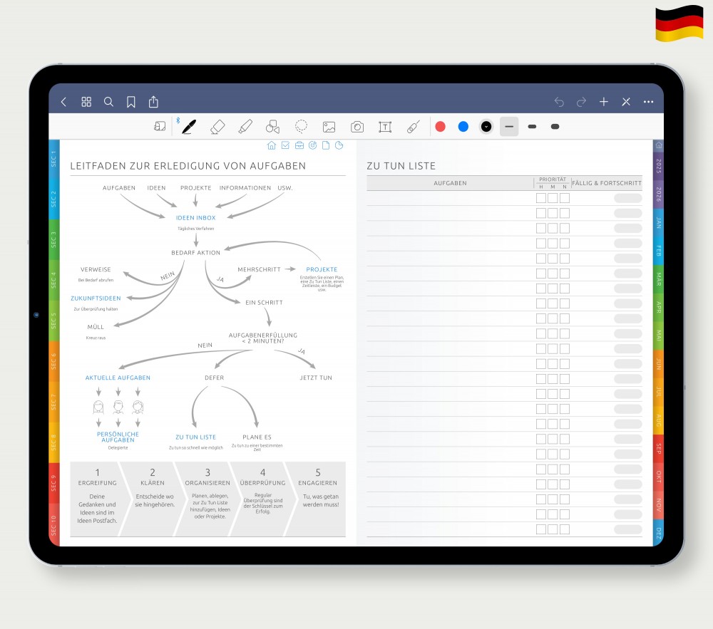 Produktivität steigern  for Digital Planner