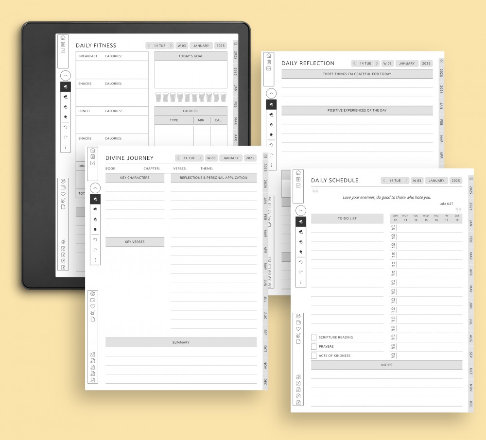 Faith-Focused Daily Flow for Kindle Scribe Faith-Focused Daily Flow for Kindle Scribe