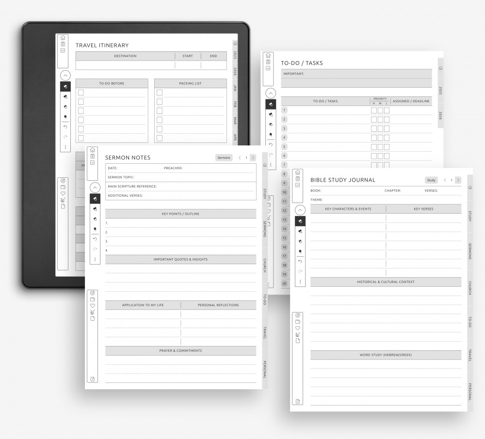 Build Your Planner Around What Matters Most for Kindle Scribe Build Your Planner Around What Matters Most for Kindle Scribe