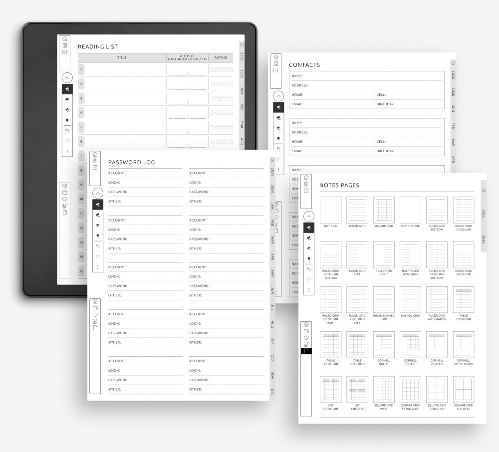 Organize Your Thoughts and Essentials for Kindle Scribe Organize Your Thoughts and Essentials for Kindle Scribe