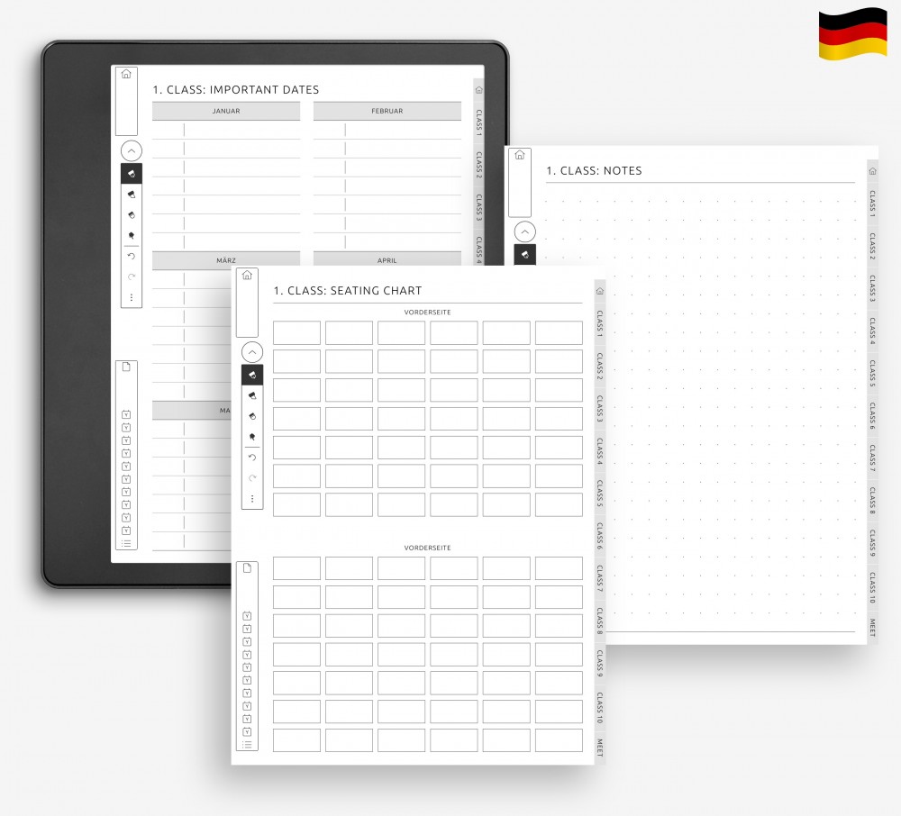 🪑 Gestalten Sie Ihren Klassenraum und behalten Sie den Überblick for Kindle Scribe 🪑 Gestalten Sie Ihren Klassenraum und behalten Sie den Überblick for Kindle Scribe