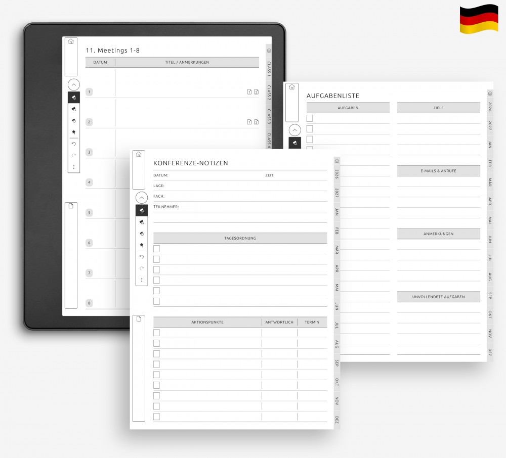 📋 Behalten Sie Ihre Besprechungen im Griff for Kindle Scribe 📋 Behalten Sie Ihre Besprechungen im Griff for Kindle Scribe