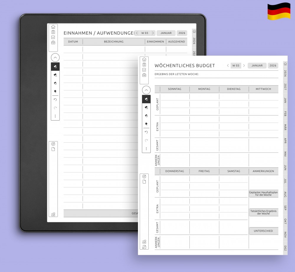 Verfolgen Sie Ihre Finanzen for Kindle Scribe