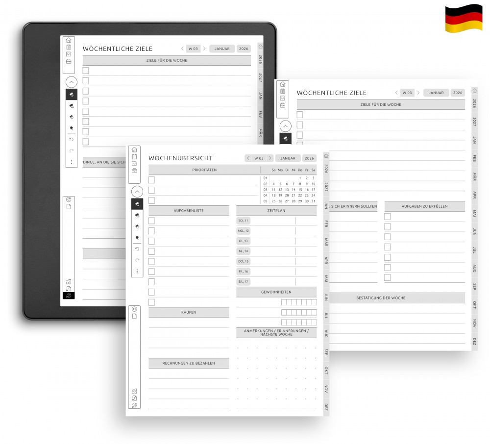Setzen Sie Ihre Ziele for Kindle Scribe