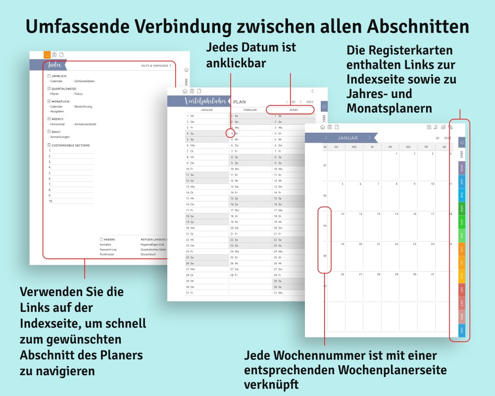 reMarkable Tägliche Notizen - Millimeterpapier