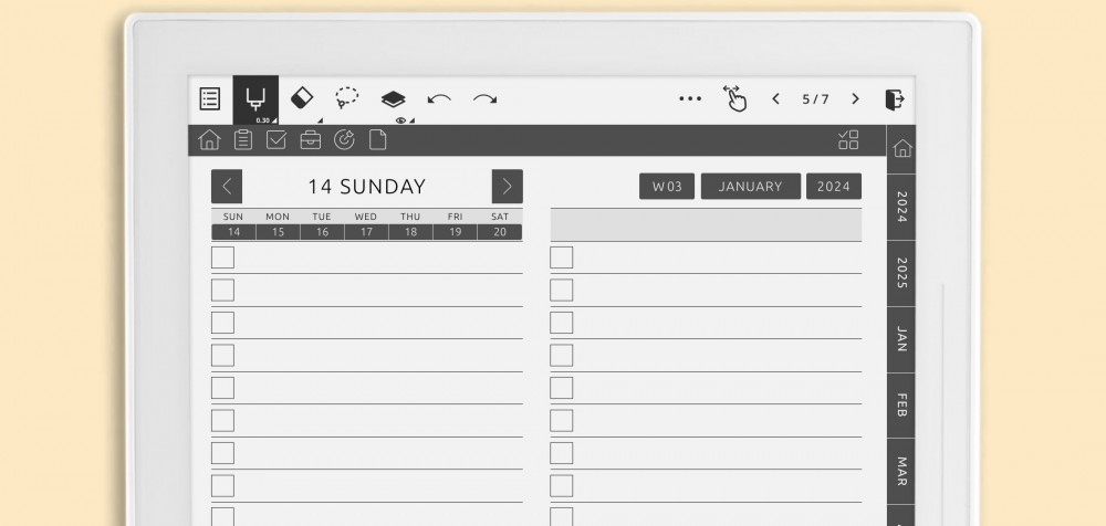 Supernote To-Do List