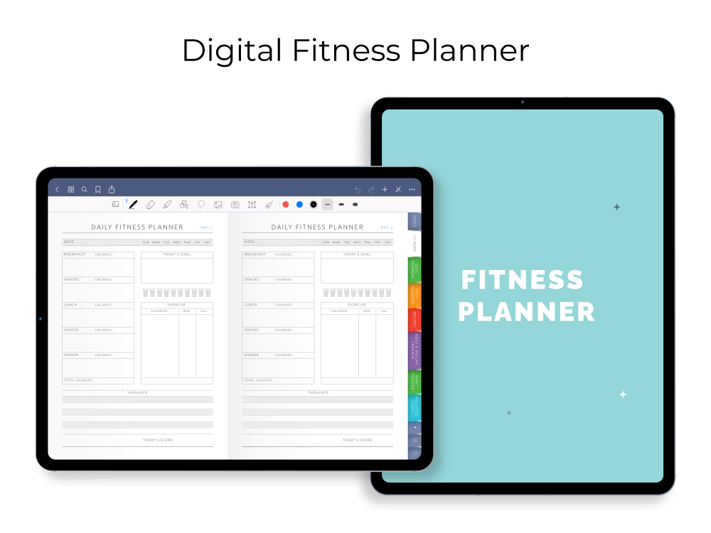 Digital Fitness Planner