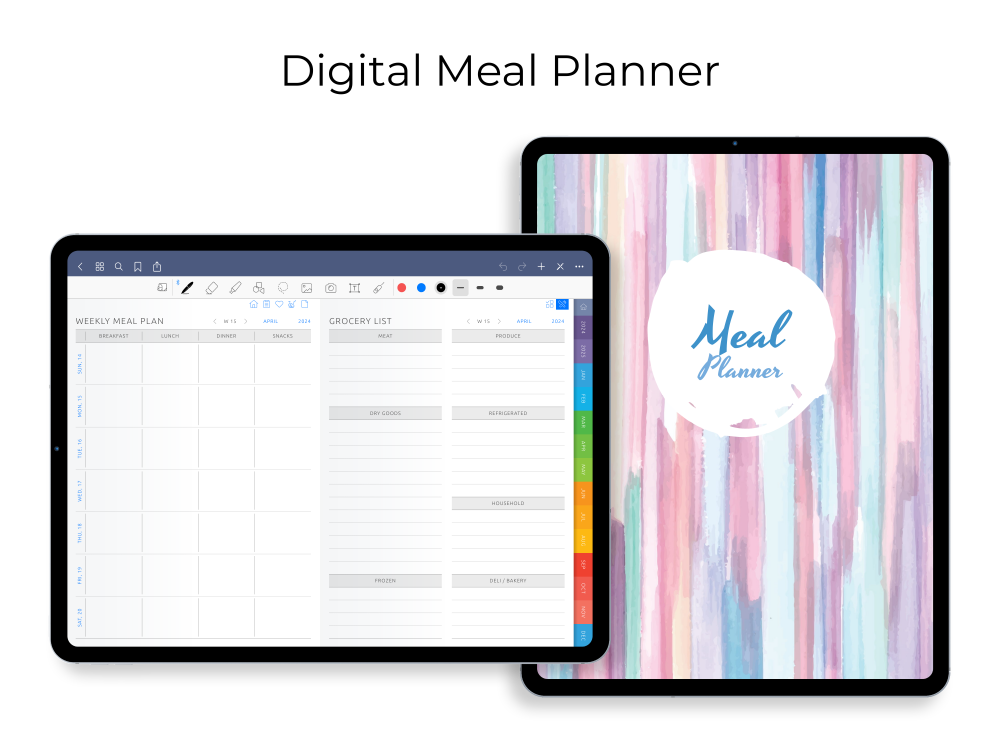 Digital Meal Planner