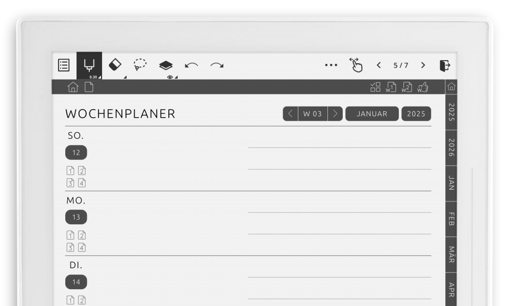 Weekly Journal for Weekly Journal