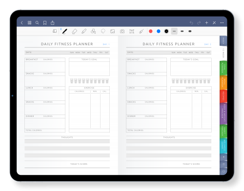 Your Digital Fitness Planner