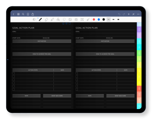 Digital Goal Planner