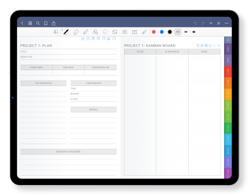 Digital Project Planner