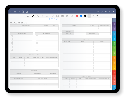 Digital Travel Planner