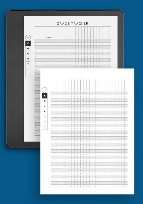 Kindle Scribe Gradebook - Original Style