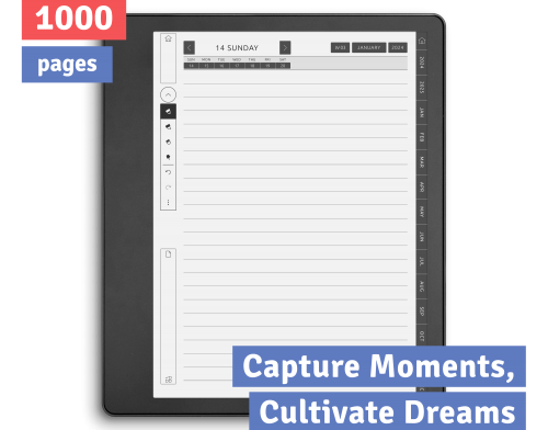 Kindle Scribe Diary Planner
