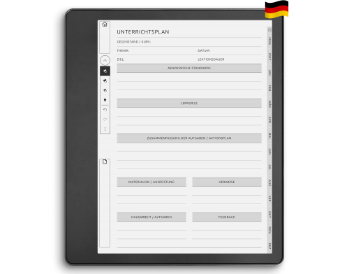 Teacher Planner für Kindle Scribe