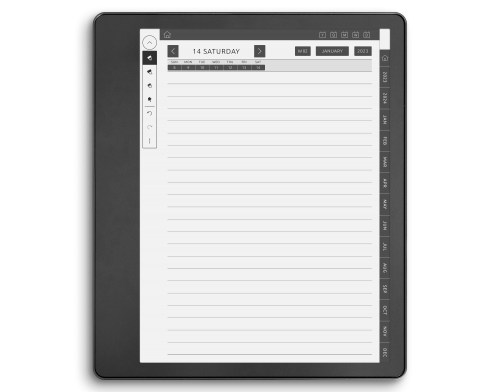 Kindle Scribe Ruled Daily Notes