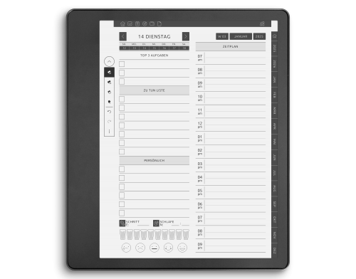 Kindle Scribe Tagesplaner
