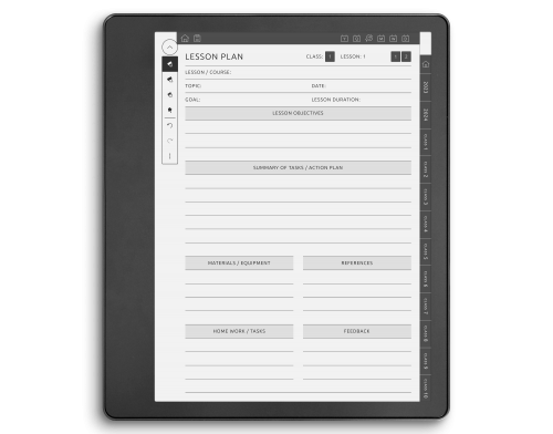 Kindle Scribe Teacher Planner