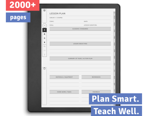 Teacher Planner for Kindle Scribe