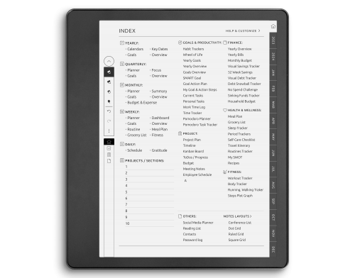 Kindle Scribe Ultimate Planner