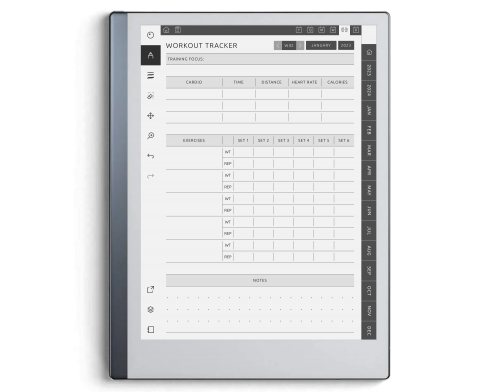 reMarkable Note Self-Care Planner