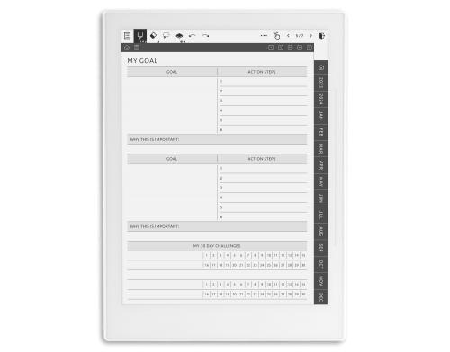 Supernote Life Planner