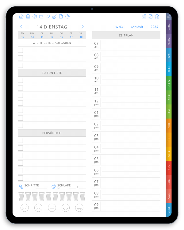 Life Planner for iPad