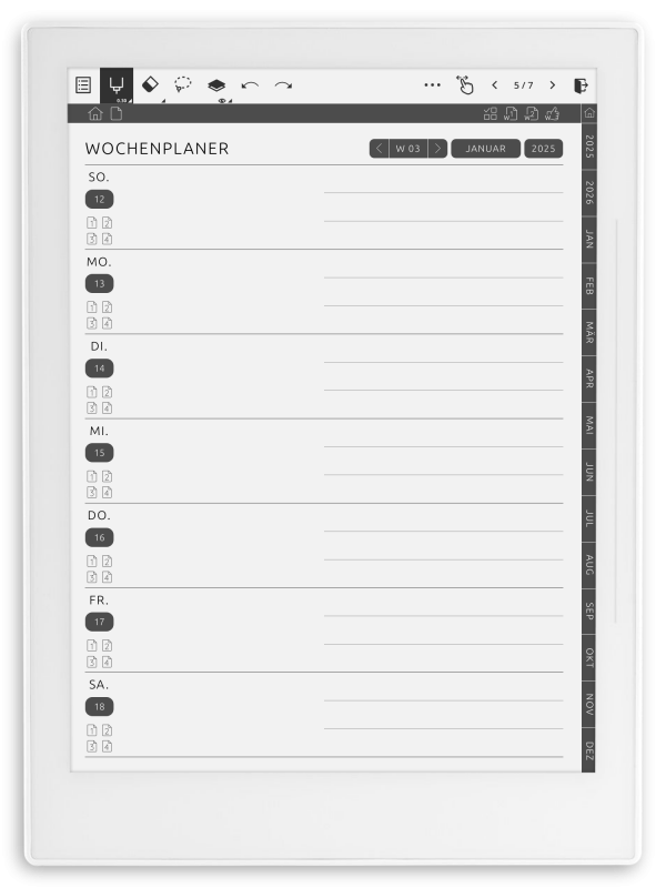 Weekly Journal for Weekly Journal